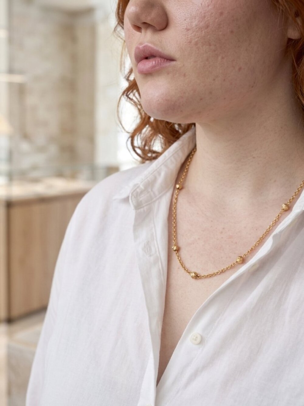 Monet Gold Plated 18" Necklace